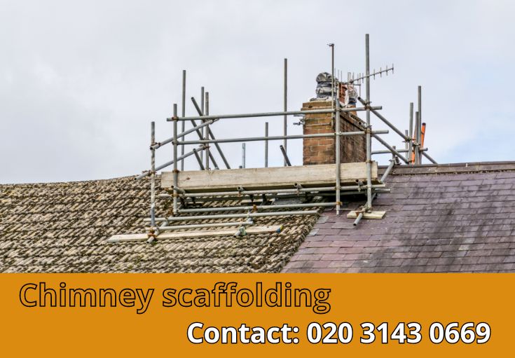 Chimney Scaffolding Worcester Park