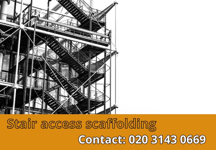 Stair Access Scaffolding Worcester Park